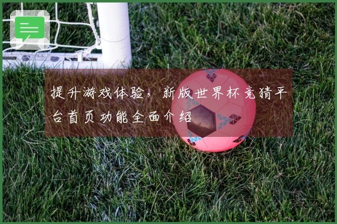 提升游戏体验，新版世界杯竞猜平台首页功能全面介绍